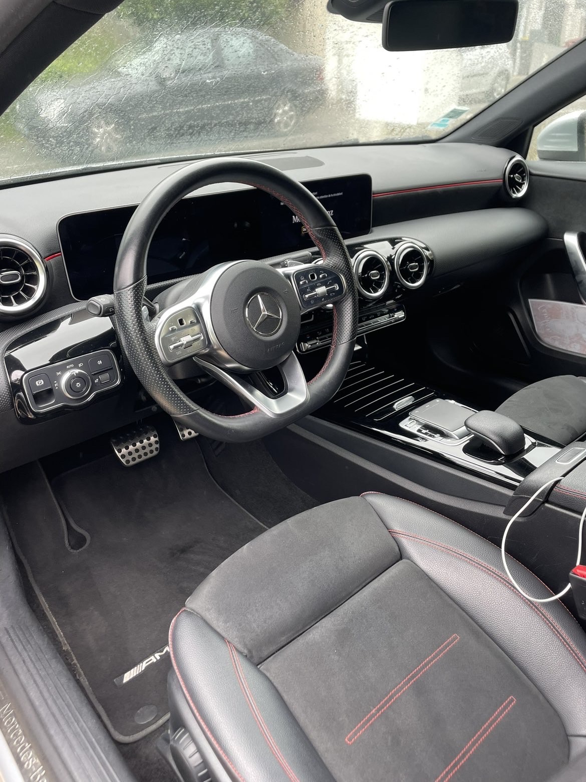 Mercedes Classe A AMG après nettoyage
